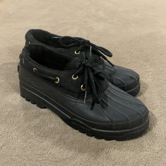 sperry rain shoes
